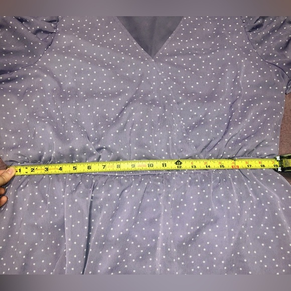 Maurices Polka•Dot Blouse 💜 - Picture 14 of 16